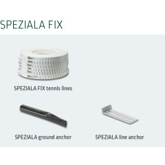 Linie tenisowe Speziala I Fix, zestaw na kort